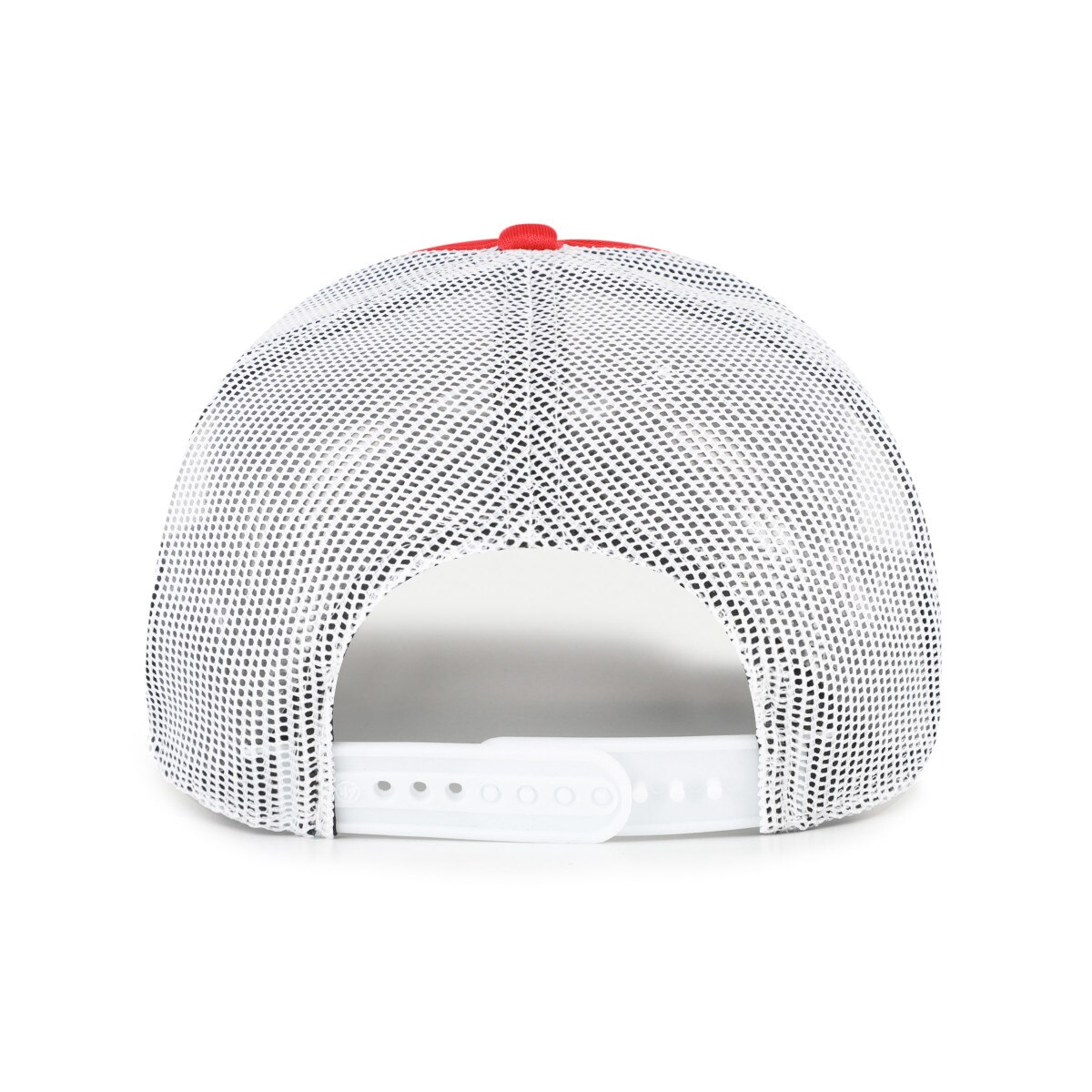 Red/White Adjustable Tuskin Trucker